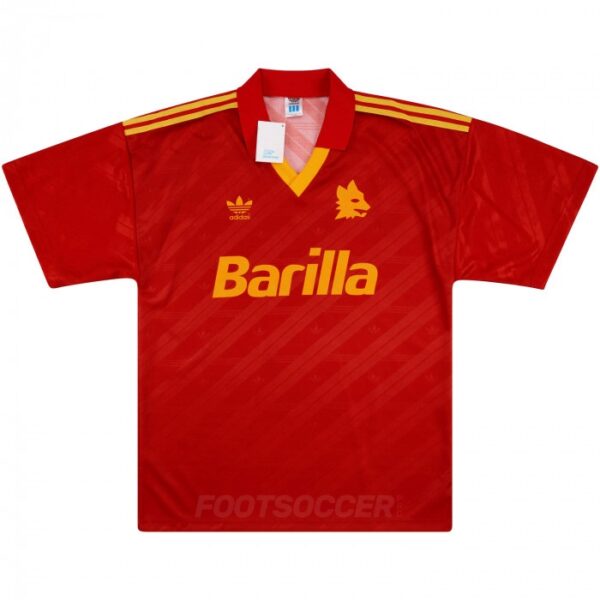 1992-94 Maillot Retro Vintage AS Roma Home