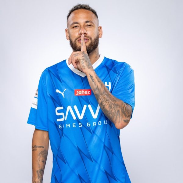 MAILLOT AL HILAL NEYMAR JR DOMICILE 2023 2024