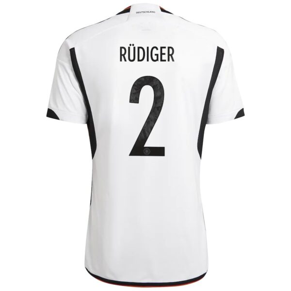 MAILLOT ALLEMAGNE DOMICILE 2022-23 RUDIGER