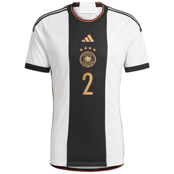 MAILLOT ALLEMAGNE DOMICILE 2022-23 RUDIGER