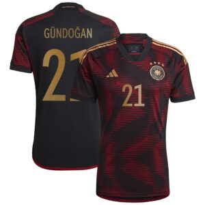 MAILLOT ALLEMAGNE EXTERIEUR 2022-23 GUNDOGAN