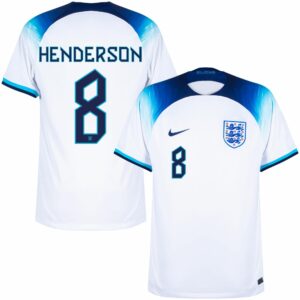 MAILLOT ANGLETERRE DOMICILE COUPE DU MONDE 2022 HENDERSON