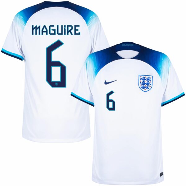 MAILLOT ANGLETERRE DOMICILE COUPE DU MONDE 2022 MAGUIRE