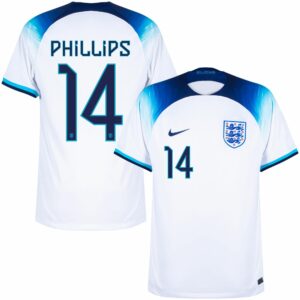 MAILLOT ANGLETERRE DOMICILE COUPE DU MONDE 2022 PHILLIPS