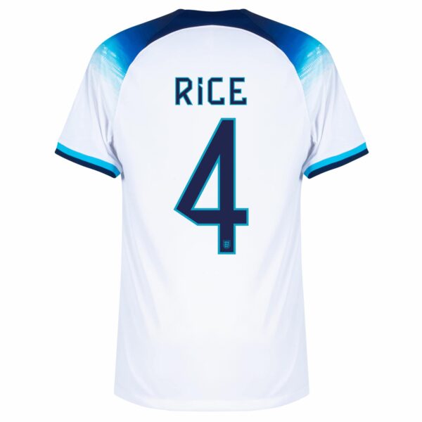 MAILLOT ANGLETERRE DOMICILE COUPE DU MONDE 2022 RICE