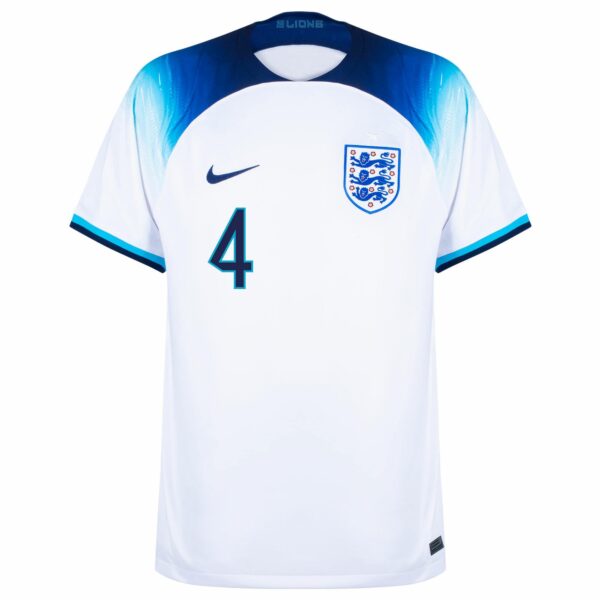 MAILLOT ANGLETERRE DOMICILE COUPE DU MONDE 2022 RICE