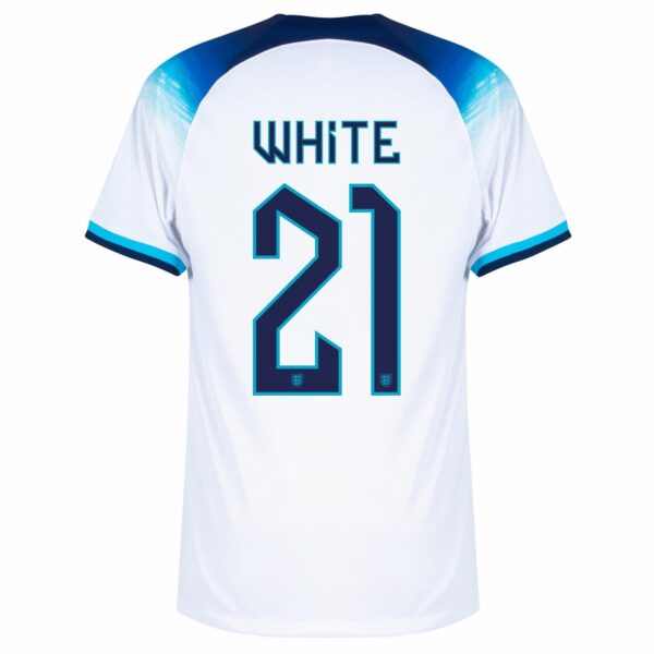 MAILLOT ANGLETERRE DOMICILE COUPE DU MONDE 2022 WHITE