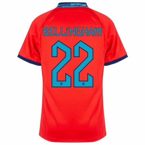 MAILLOT ANGLETERRE EXTERIEUR COUPE DU MONDE 2022 BELLINGHAM