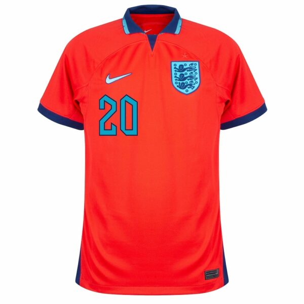 MAILLOT ANGLETERRE EXTERIEUR COUPE DU MONDE 2022 FODEN