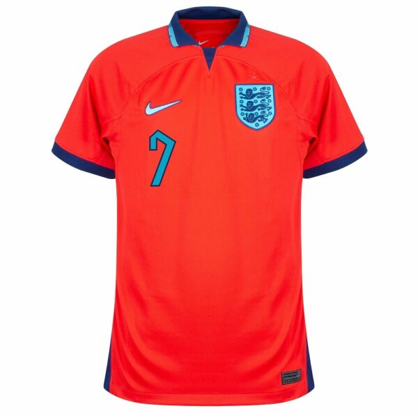 MAILLOT ANGLETERRE EXTERIEUR COUPE DU MONDE 2022 GREALISH