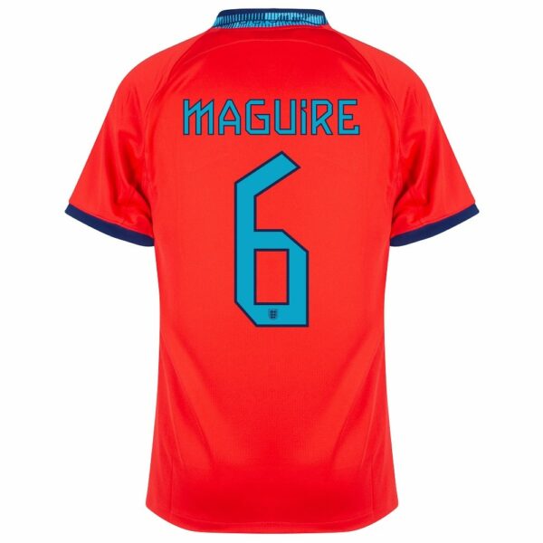 MAILLOT ANGLETERRE EXTERIEUR COUPE DU MONDE 2022 MAGUIRE