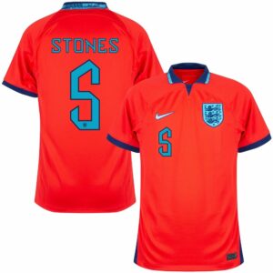 MAILLOT ANGLETERRE EXTERIEUR COUPE DU MONDE 2022 STONES