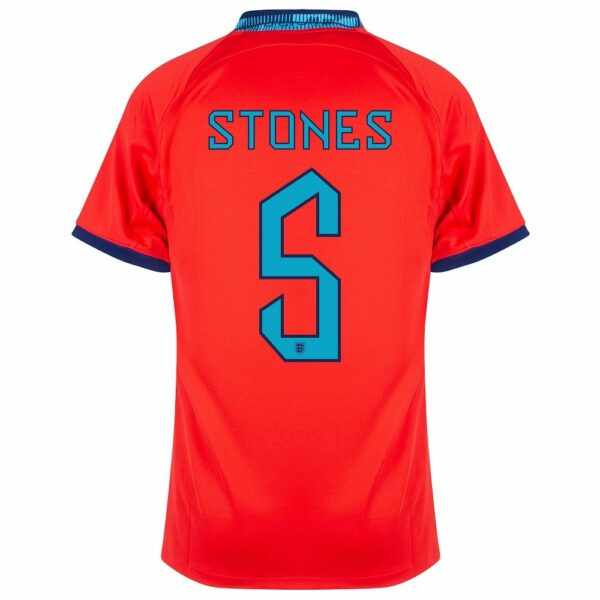 MAILLOT ANGLETERRE EXTERIEUR COUPE DU MONDE 2022 STONES