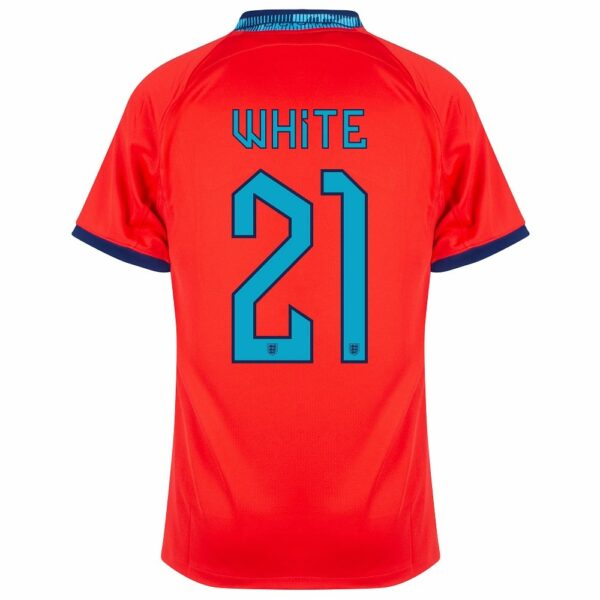 MAILLOT ANGLETERRE EXTERIEUR COUPE DU MONDE 2022 WHITE