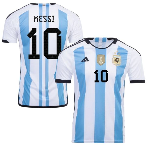 MAILLOT ARGENTINE 3 ETOILES DOMICILE 2022 2023 MESSI