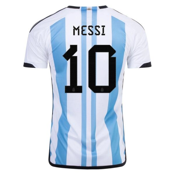 MAILLOT KIT ENFANT ARGENTINE 3 ETOILES MESSI DOMICILE