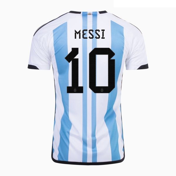 MAILLOT MESSI ENFANT ARGENTINE 3 ETOILES DOMICILE