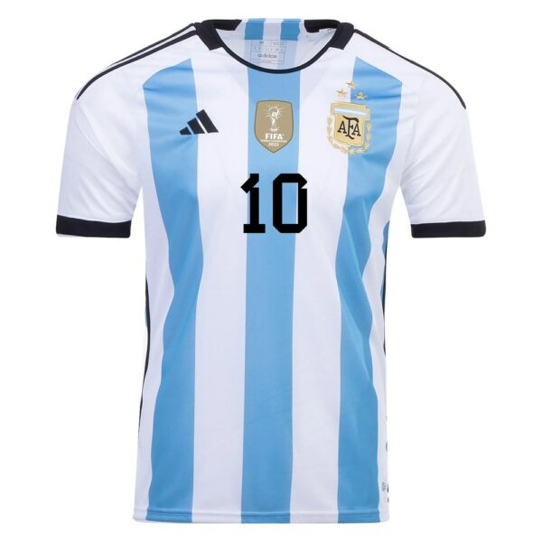 MAILLOT KIT ENFANT ARGENTINE 3 ETOILES MESSI DOMICILE