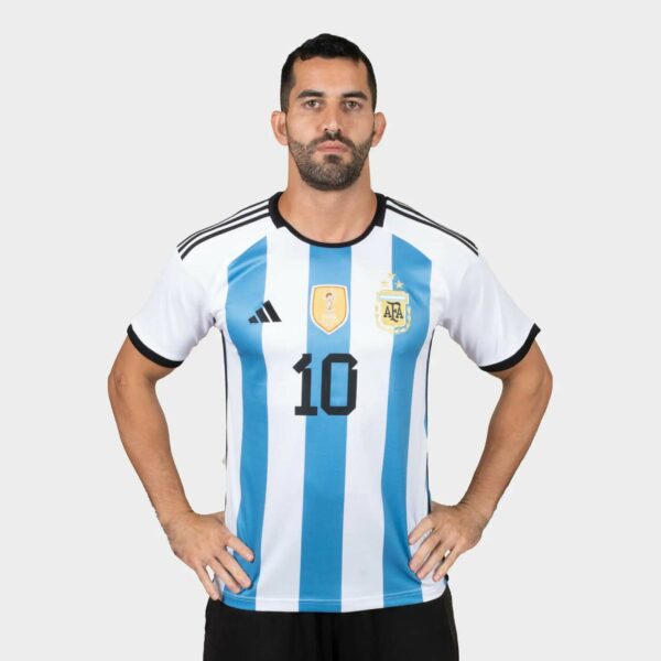 MAILLOT ARGENTINE 3 ETOILES DOMICILE 2022 2023 MESSI