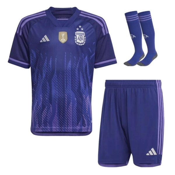 MAILLOT KIT ENFANT ARGENTINE 3 ETOILES EXTERIEUR