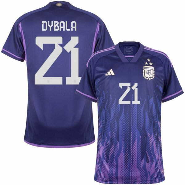 MAILLOT ARGENTINE 3 ETOILES EXTERIEUR 2022 2023 DYBALA