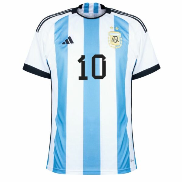 MAILLOT ARGENTINE DOMICILE COUPE DU MONDE 2022 MESSI