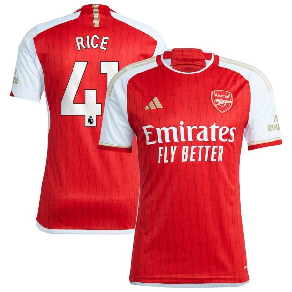 MAILLOT ARSENAL DOMICILE 2023 2024 Rice