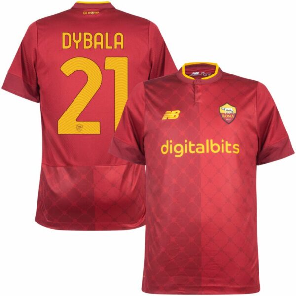 MAILLOT AS ROMA DOMICILE 2022-23 DYBALA