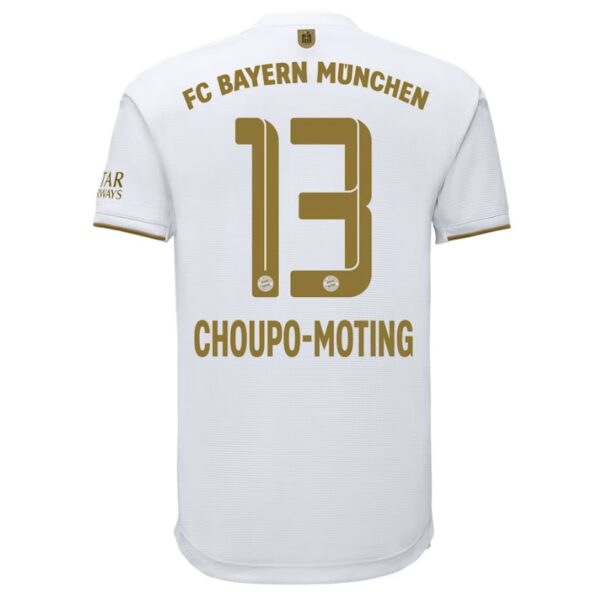 MAILLOT BAYERN MUNICH EXTERIEUR 2022-23 CHOUPO-MOTING