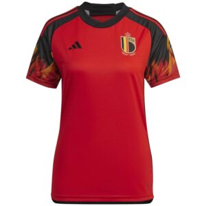 MAILLOT BELGIQUE DOMICILE FEMME COUPE DU MONDE 2022