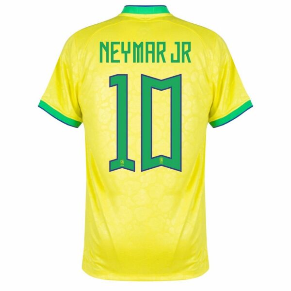 MAILLOT BRESIL DOMICILE COUPE DU MONDE 2022 NEYMAR JR