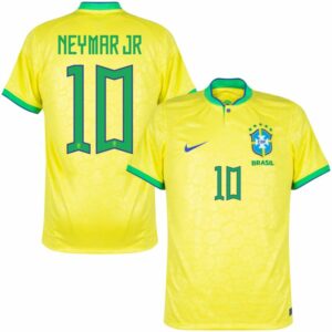 MAILLOT BRESIL DOMICILE COUPE DU MONDE 2022 NEYMAR JR