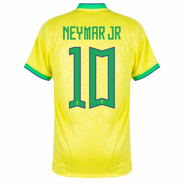 MAILLOT ENFANT DOMICILE BRESIL COUPE DU MONDE 2022 NEYMAR JR