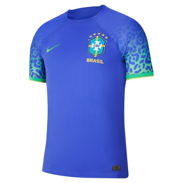 MAILLOT MATCH BRESIL EXTERIEUR COUPE DU MONDE 2022