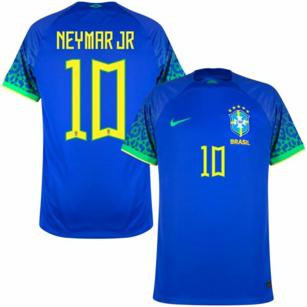 MAILLOT BRESIL EXTERIEUR COUPE DU MONDE 2022 NEYMAR JR