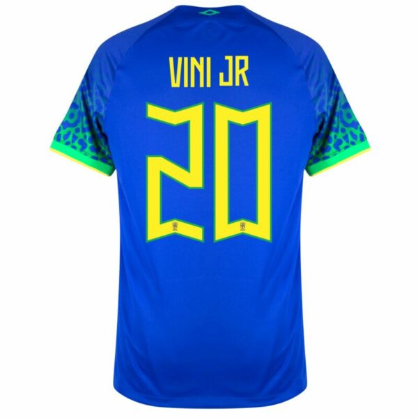 MAILLOT ENFANT EXTERIEUR BRESIL COUPE DU MONDE 2022 VINI JR