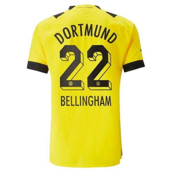 MAILLOT BVB DORTMUND DOMICILE 2022 2023 BELLINGHAM