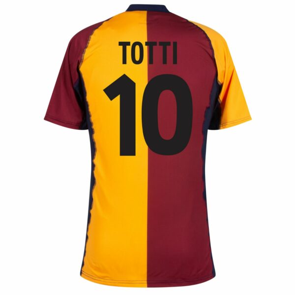 MAILLOT COPA AS ROMA HOME TOTTI RETRO 2001-2002