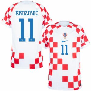 MAILLOT CROATIE DOMICILE COUPE DU MONDE 2022 BROZOVIC