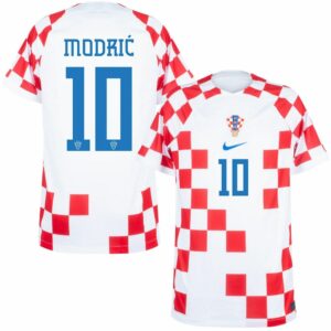 MAILLOT CROATIE DOMICILE COUPE DU MONDE 2022 MODRIC