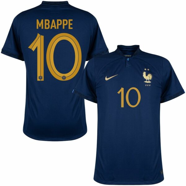 MAILLOT EQUIPE DE FRANCE DOMICILE 2023 2024 MBAPPE