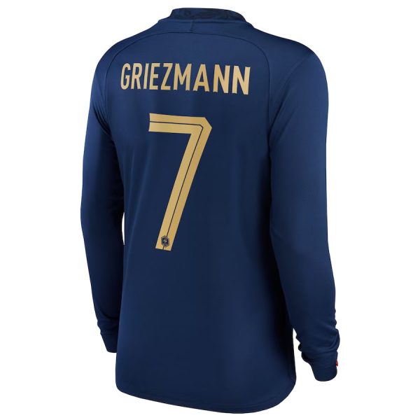 MAILLOT EQUIPE DE FRANCE DOMICILE MANCHES LONGUES GRIEZMANN