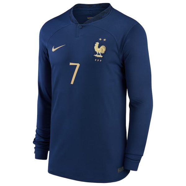 MAILLOT EQUIPE DE FRANCE DOMICILE MANCHES LONGUES GRIEZMANN