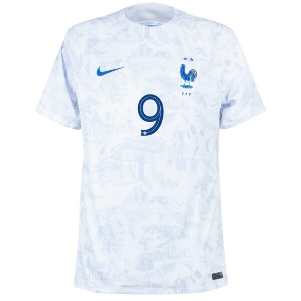 MAILLOT EQUIPE DE FRANCE EXTERIEUR 2023 2024 GIROUD