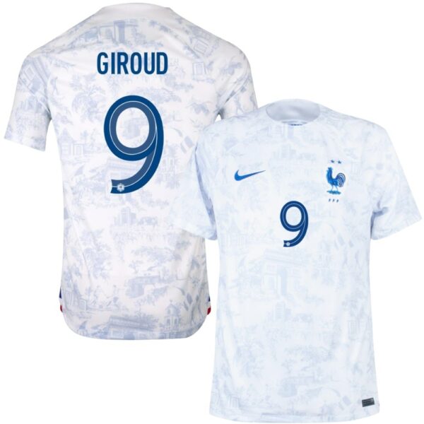 MAILLOT EQUIPE DE FRANCE EXTERIEUR 2023 2024 GIROUD