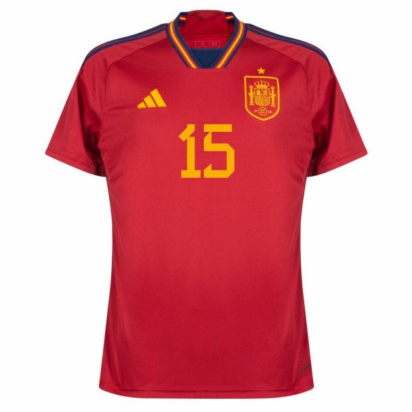 MAILLOT ESPAGNE DOMICILE 2022-2023 LAMINE YAMAL