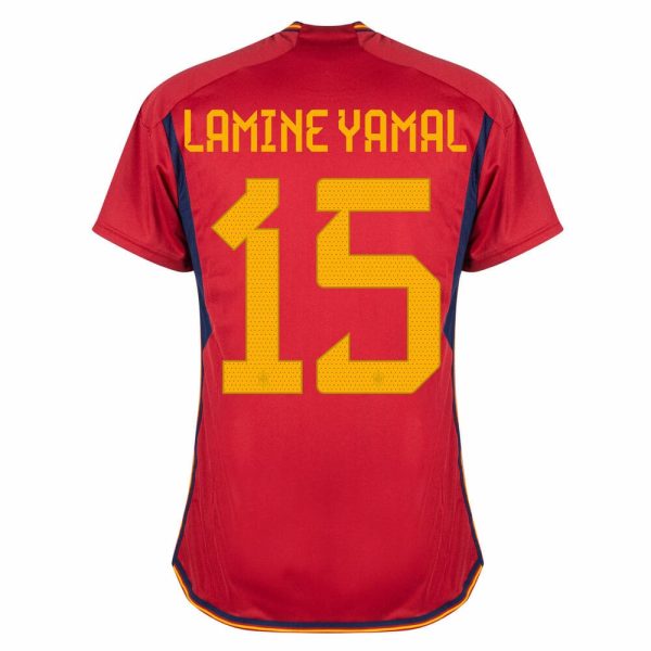 MAILLOT ESPAGNE DOMICILE 2022-2023 LAMINE YAMAL