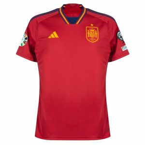 MAILLOT ESPAGNE DOMICILE QUALIFICATIONS EURO 2024