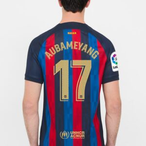 MAILLOT FC BARCELONE DOMICILE 2022-23 AUBAMEYANG