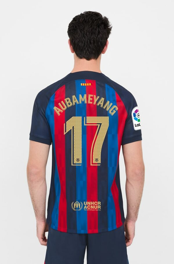 MAILLOT FC BARCELONE DOMICILE 2022-23 AUBAMEYANG